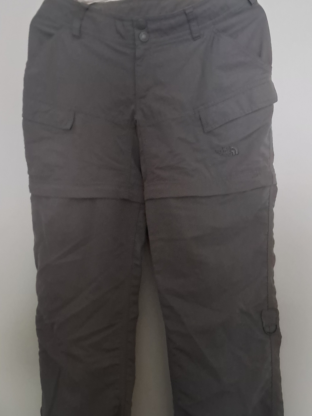 The North Face Convertible Cargo Pants in Charcoal Gray